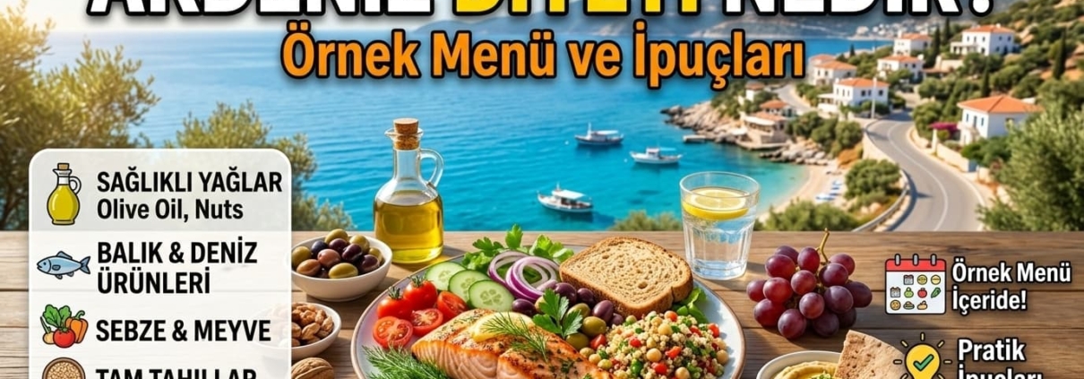 Akdeniz Diyeti Nedir? Örnek Menü ve İpuçları