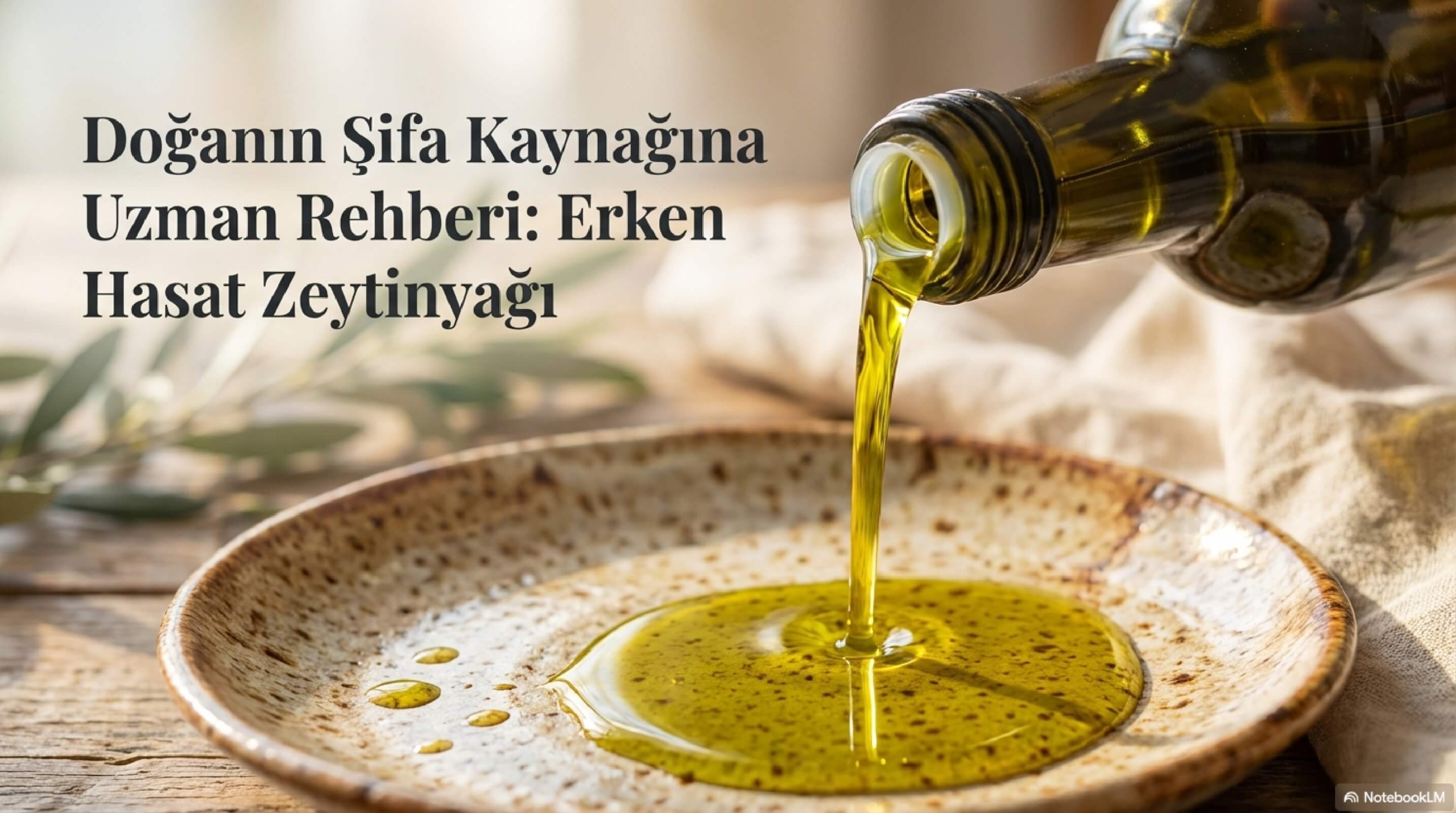 Erken Hasat Zeytin Yağı Gemlik