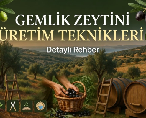 Gemlik Zeytini Üretim Teknikleri Detaylı Rehber