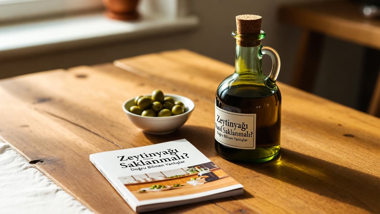 Zeytinyağı Nasıl Saklanmalı Doğru Bilinen Yanlışlar