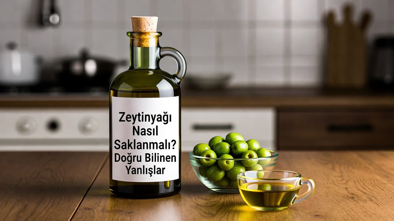 Zeytinyağı Nasıl Saklanmalı Doğru Bilinen Yanlışlar